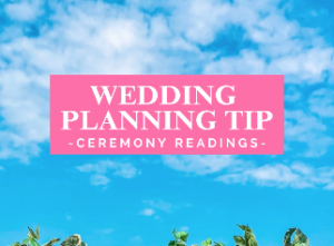 Wedding Ceremony Readings Tips