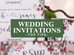 Tips for your wedding invitations