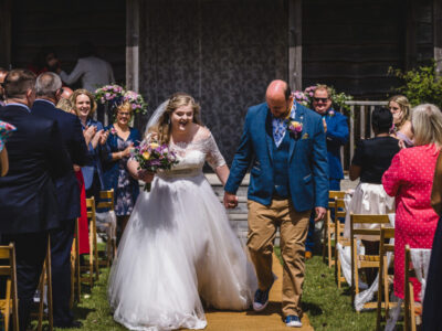 Absolutely perfect. This venue is the place to be! Stunning views, peaceful countryside, genuinely gorgeous hosts. My Husband and I got married this weekend, Becca and Ollie were absolutely incredible. We couldn’t fault a single thing. From the wedding planning, to delivery on the day. 10/10 would recommend to anyone. Absolutely gorgeous- thank you so much again. (image: Photography by Chantel) Freya & Ben